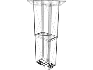 Surgical Column 3D Model