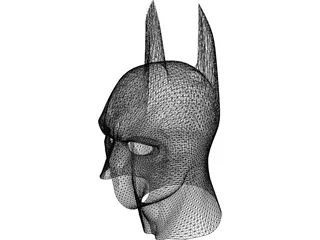 Batman Mask 3D Model