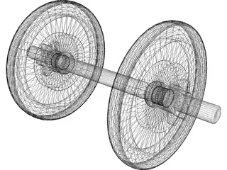 Dumbell 3D Model