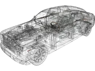 Rolls-Royce Phantom (2003) 3D Model