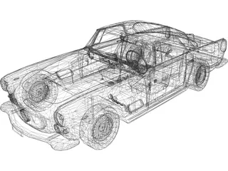 Maserati 3500 GT (1960) 3D Model