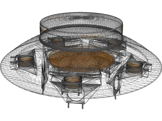 UFO (The Invaders) 3D Model