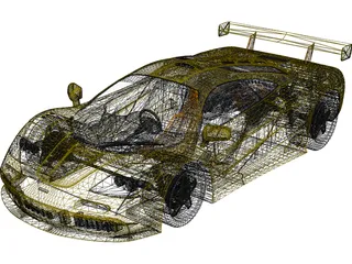 McLaren F1 LM 3D Model