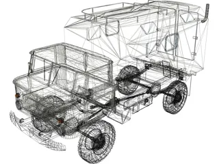 GAZ-66 3D Model