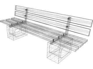 Outdoor Seat 3D Model