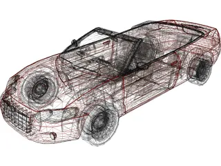 Chrysler Sebring Convertible 3D Model