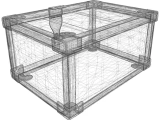Travel Chest 3D Model