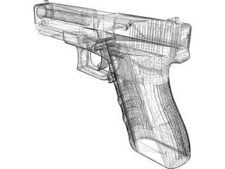 Glock 21 3D Model