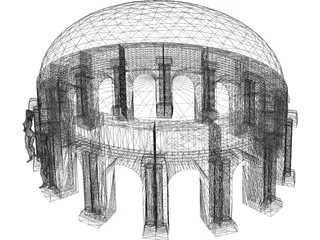 Ancient Dome 3D Model