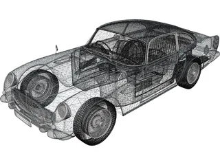 Aston Martin DB5 (1963) 3D Model