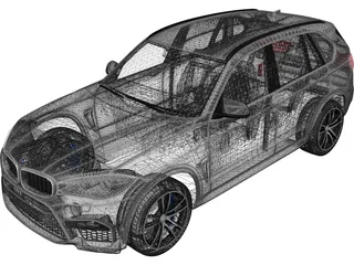 BMW X5M [F15] (2016) 3D Model