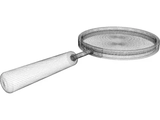 Magnifying Glass 3D Model