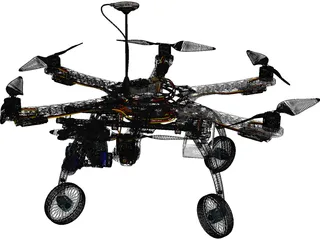 Condor Drone 3D Model