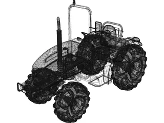 Tractor 3D Model