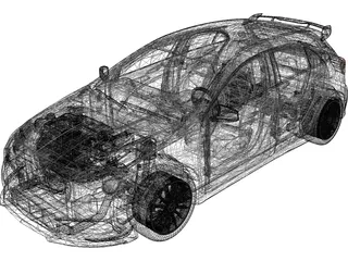 Mercedes-Benz A45 AMG Edition 1 3D Model