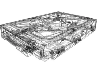 WD Caviar Black HDD 3D Model