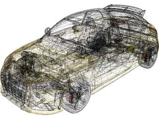Audi S1 (2015) 3D Model