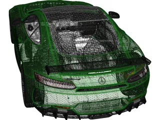 Mercedes-AMG GT R (2017) 3D Model