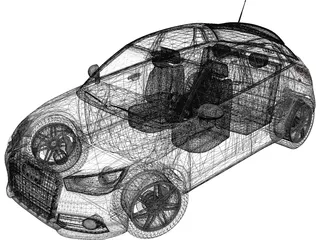 Audi A1 Sportback 3D Model