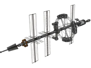 Hermes Spacecraft 3D Model