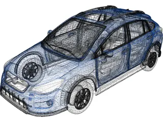 Subaru XV 3D Model