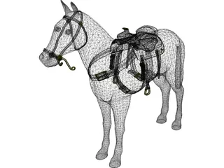 Horse 3D Model