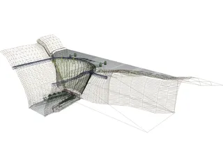 River Hoover Dam 3D Model