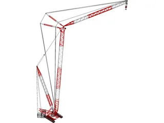 Special Crawler Crane 3D Model