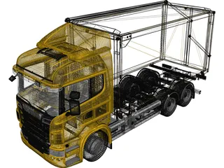 Scania R 730 (2010) 3D Model