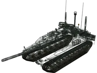 Altay Tank 3D Model