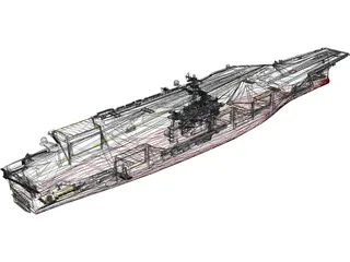 USS Gerald R. Ford 3D Model