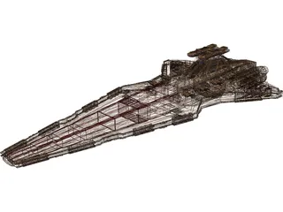 Star Wars Venator 3D Model