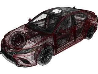 Toyota Camry (2018) 3D Model