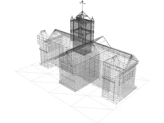 Grand Church 3D Model