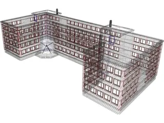 Office Building 3D Model