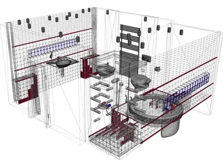 Bathroom 3D Model