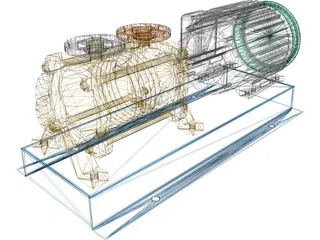 Pompetrevaini TBH 200 Pump 3D Model