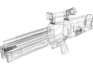 H&K G11K2 3D Model