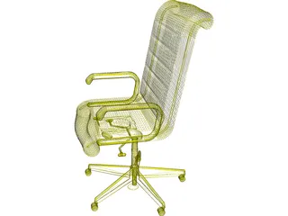 Sapper Executive Armchair  3D Model