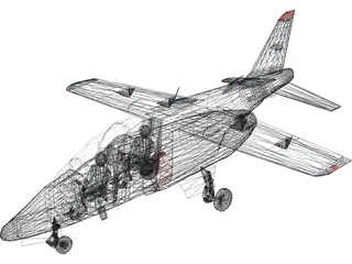 FMA IA-63 Pampa 3D Model