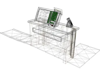 Cahier 3D Model