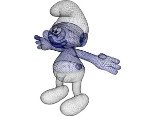 Smurf 3D Model