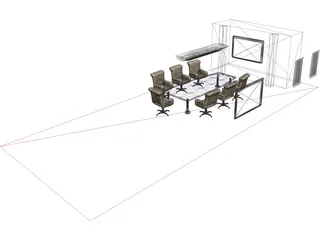 Conference Room 3D Model