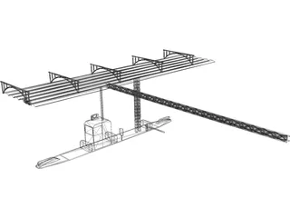 Tollgate 3D Model