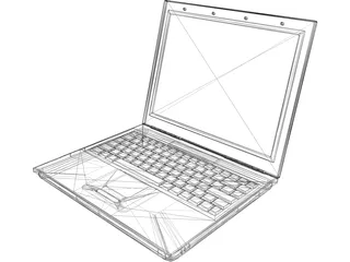 Notebook 3D Model