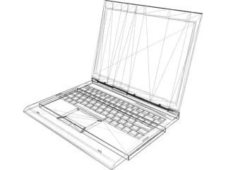 Notebook 3D Model