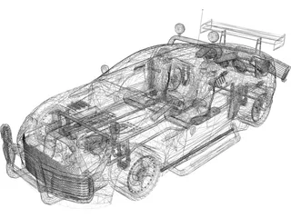 Aston Martin Road Warrior 3D Model