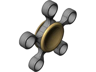 Fidget Spinner 3D Model