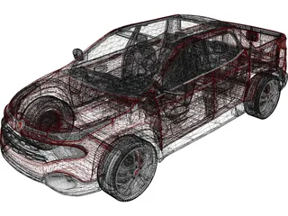 Fiat Toro 3D Model