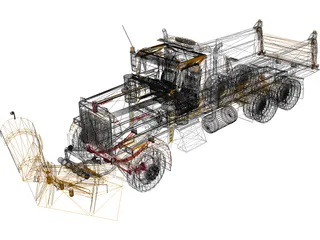 Kenworth Snow Plow 3D Model